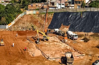 Obras avançam em Porto Alegre 