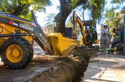 Dmae implanta 63 quilômetros de redes de abastecimento de água em sete meses