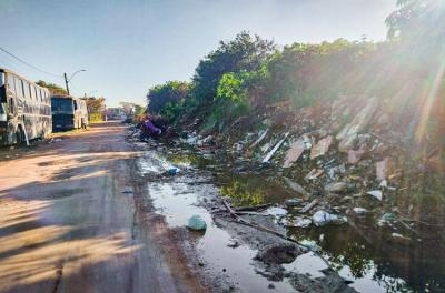 DMLU faz limpeza no bairro Sarandi neste domingo