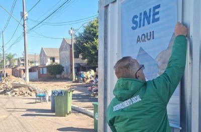 Posto avançado reforça atendimento social no Loteamento Santa Terezinha