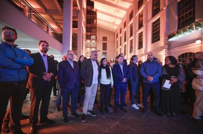 entrega da usina do gasômetro