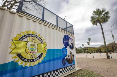 posto da guarda civil metropolitana na Redenção