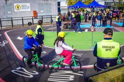 Entrega do Circuito Infantil marca a abertura da Semana Nacional de Trânsito nesta quinta