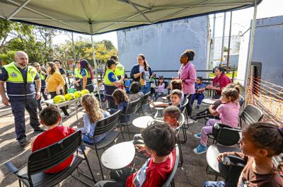 Ações da Semana Nacional do Trânsito são destaques da Escola Pública de Mobilidade da semana