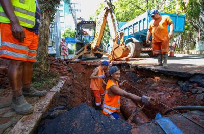 Serviço programado na Zona Leste