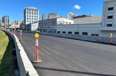 Asfaltamento é concluído