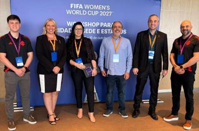 Copa Feminina: Capital participa de imersão da FIFA para cidades-sede e estádios