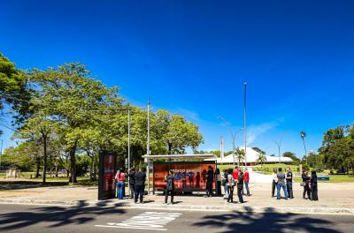 Entregue o primeiro ponto do projeto Abrigo Amigo em Porto Alegre