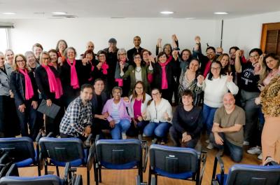 Prefeitura promove evento do Outubro Rosa para servidoras municipais