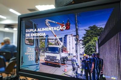 Dupla alimentação de energia garante operação de sistemas do Dmae em caso de temporais
