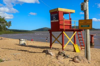 Primeiro relatório da temporada indica três pontos próprios para banho no Guaíba