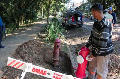 Inovação reduz vandalismo e furto de peças de hidrantes do Dmae