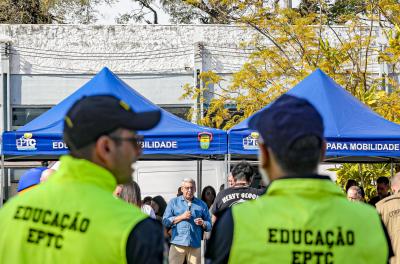 Programa Motociclista seguro é destaque nas ações da Escola Pública de Mobilidade 