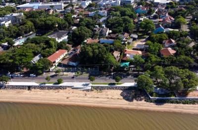 vista aérea da cidade