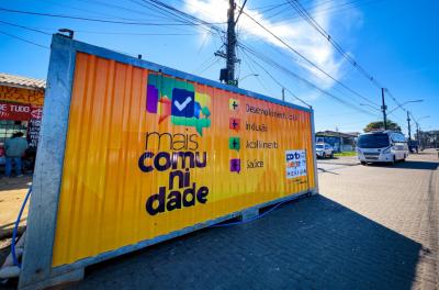 Posto Avançado do Loteamento Santa Terezinha oferece serviços sociais e de saúde