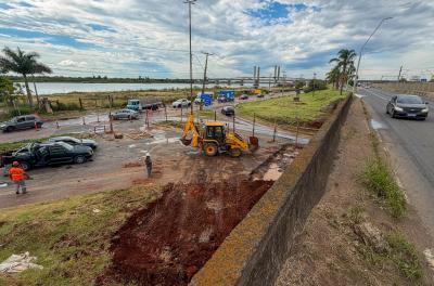 Obra de substituição da Comporta 12 avança na área central