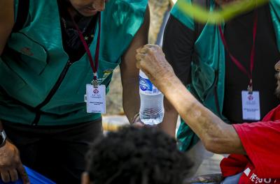 distribuição de água