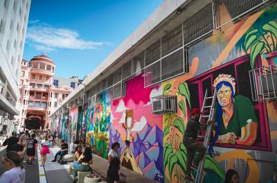 Arte urbana transforma espaços e percepções no Centro Histórico