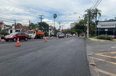 Concluída a requalificação asfáltica na avenida Wenceslau Escobar