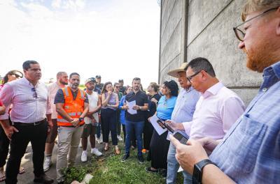 Carnaval 2026: Prefeitura vistoria Complexo Cultural do Porto Seco