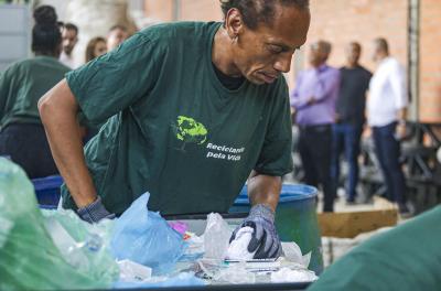UTs Anjos da Ecologia e Reciclando pela Vida foram requalificadas após danos causados pela enchente de 2024. Fotos: Alex Rocha / PMPA