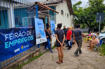 Ação itinerante alcança média de mais de duas entrevistas por candidato e registra 35% de taxa de contratação. Foto: Filipe Karam / PMPA