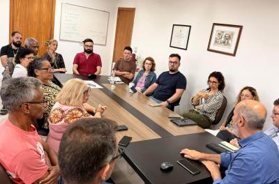 Reunião com comunidade do Barcelona