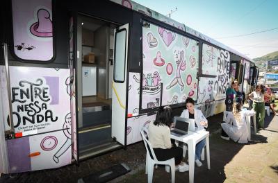 Unidades móveis de saúde atendem comunidades dos bairros Santa Tereza e Lageado nesta terça