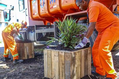 Ação de educação ambiental do DMLU marca os 254 anos de Porto Alegre