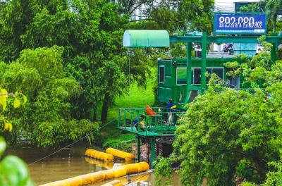 Ecobarreira recolhe o equivalente a 44 carretas de resíduos em dez anos