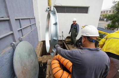 Casas de bombas que atendem o 4º Distrito recebem reforço estrutural