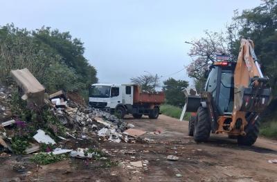 Mutirão de limpeza recolhe 80 toneladas de resíduos no bairro Sarandi