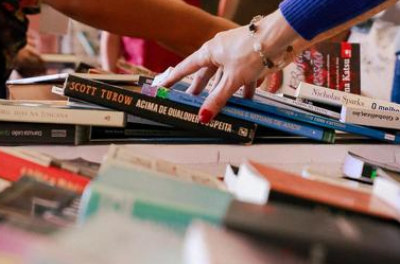 feira de troca de livros