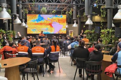 Defesa Civil participa de encontro de integração com voluntários e veículos de apoio em Porto Alegre