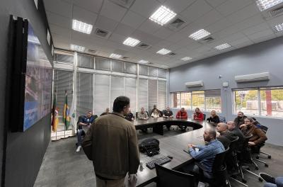 Reunião para apresentar a funcionalidade aconteceu no Ceic