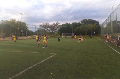 Programação esportiva contou com partidas de vôlei e futebol feminino entre sábado e domingo. Foto: Divulgação