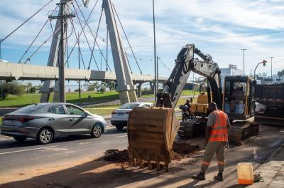 Dmae retoma obra de qualificação do abastecimento de água para seis bairros