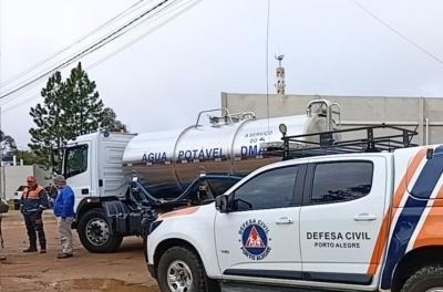 Defesa Civil de Porto Alegre presta apoio humanitário a Eldorado do Sul após temporal