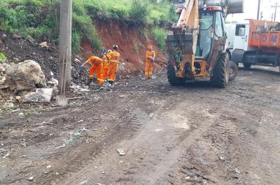 DMLU faz mutirão de limpeza no bairro Sarandi neste domingo