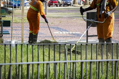 Confira o cronograma de agosto para o serviço de roçada em parques da Capital 