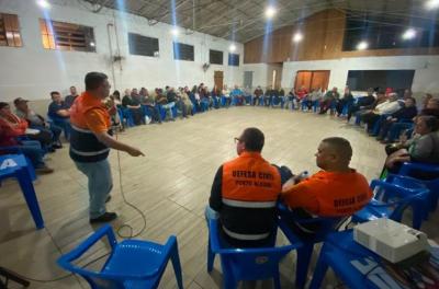 Defesa Civil reúne Nudecs das Ilhas para avaliar ações realizadas durante elevação do Guaíba
