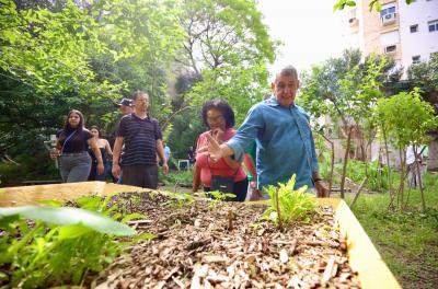 Projeto Hortas Comunitárias Agroflorestais completa dois anos