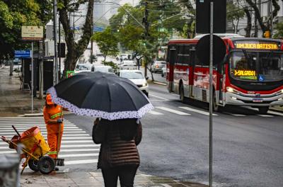 Defesa Civil emite aviso para chuvas intensas em Porto Alegre