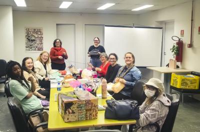 Encontro do grupo de costura e convivência marca o início das comemorações do Mês do Idoso