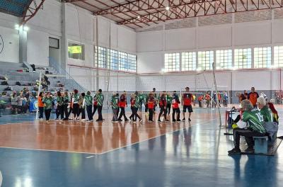 23ª edição do evento contou com 19 equipes de seis municípios, em disputas de câmbio e basquete adaptado. Foto: Divulgação