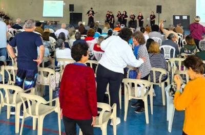 29ª edição do evento reuniu palestras, atividades físicas e apresentações culturais na ESEFID/UFRGS, com apoio da Prefeitura de Porto Alegre, por meio da Smel. Foto: Smel / Divulgação