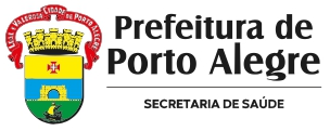 Marca da Secretaria de Saúde de Porto Alegre